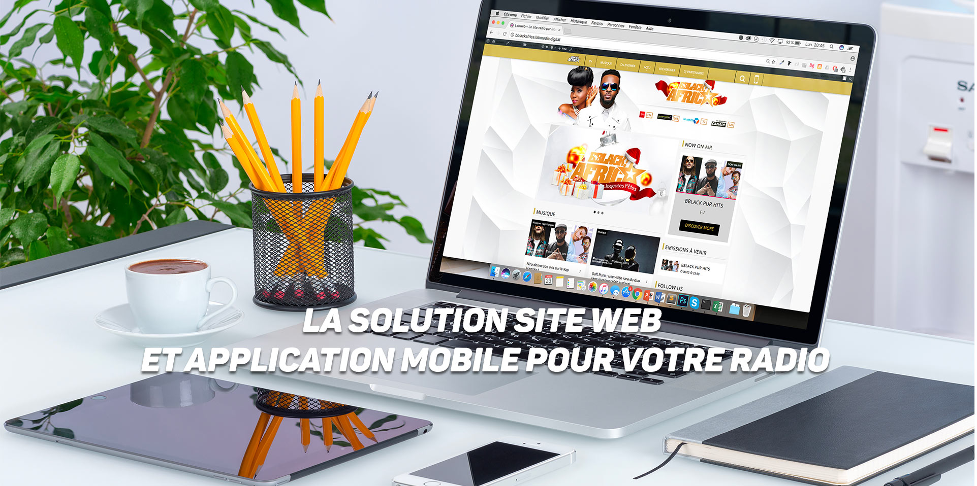 La solution site web et application mobile pour votre radio